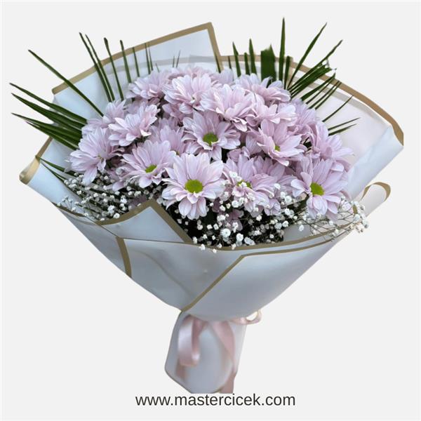 Pembe Papatya Buketi